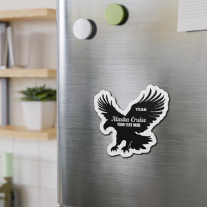 Personalized Eagle Alaska Cruise Door Magnet Cruise Door Magnets Cruise Into