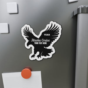 Personalized Eagle Alaska Cruise Door Magnet Cruise Door Magnets Cruise Into