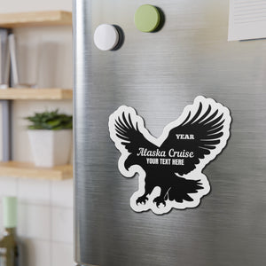 Personalized Eagle Alaska Cruise Door Magnet Cruise Door Magnets Cruise Into