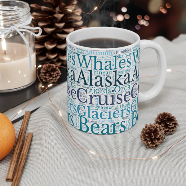 Alaska Cruise Words Mug Mug   