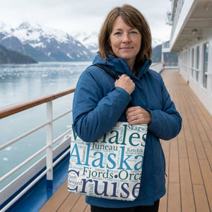 Alaska Cruise Tote Bag Bags Cruise Into