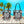 Cruise tote bag with All My Cruise Stuff text and colorful vacation icons Front and Back