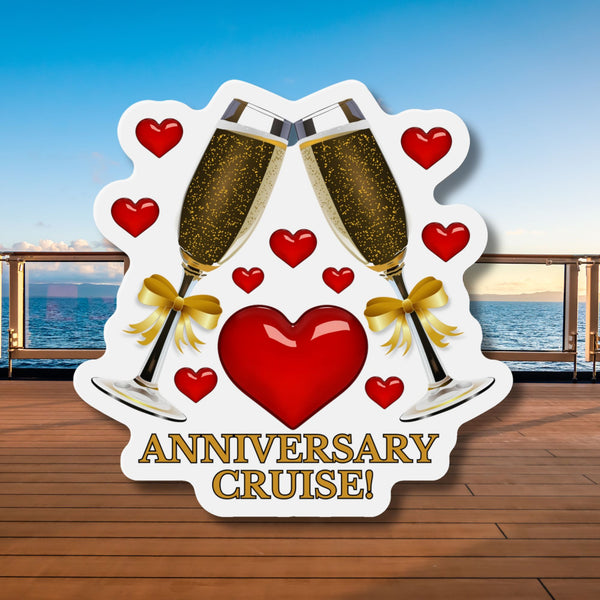 Anniversary Cruise Door Magnet Cruise Door Magnets   