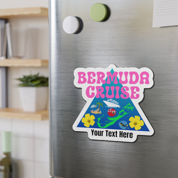 Personalized Bermuda Cruise Door Magnet Cruise Door Magnets Cruise Into