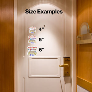 Personalized Birthday Cruise Magnet Cruise Door Magnets Cruise Into
