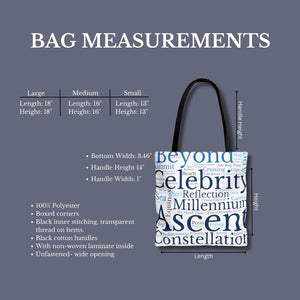 Celebrity Cruise Tote Bag Bags Cruise Into