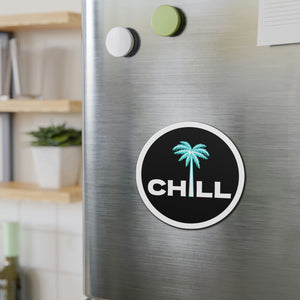 Chill Palm Tree Cruise Door Magnet Cruise Door Magnets Cruise Into