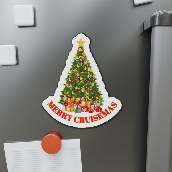 Christmas Tree Cruise Door Magnet Cruise Door Magnets 6" × 6"  