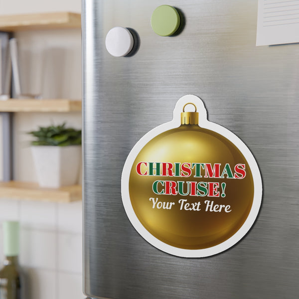 Personalized Christmas Cruise Ornament Cruise Door Magnet Cruise Door Magnets Cruise Into
