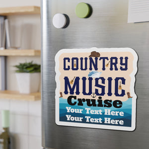 Personalized Country Music Cruise Door Magnet Cruise Door Magnets Cruise Into