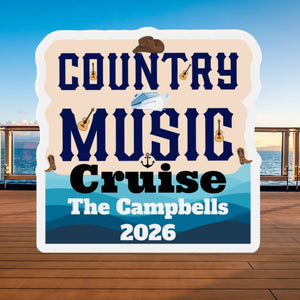 Personalized Country Music Cruise Door Magnet Cruise Door Magnets Cruise Into
