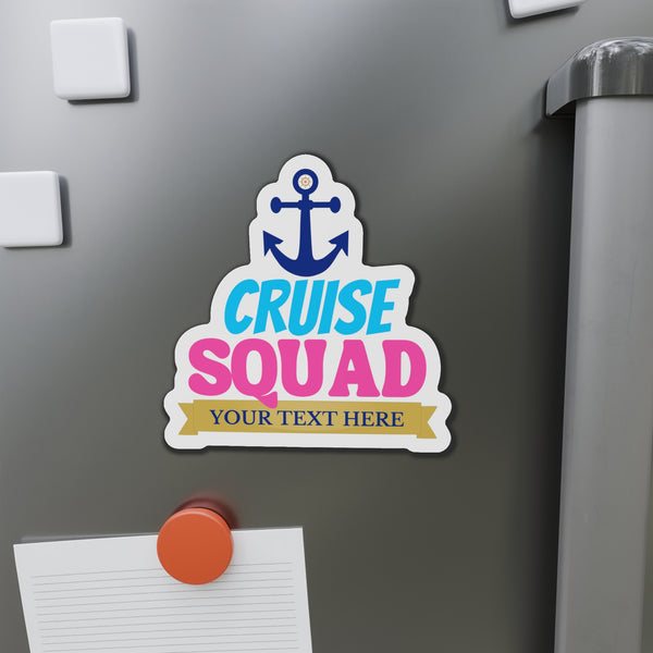 Personalized Cruise Squad Cruise Door Magnet Cruise Door Magnets 5" x 5"  