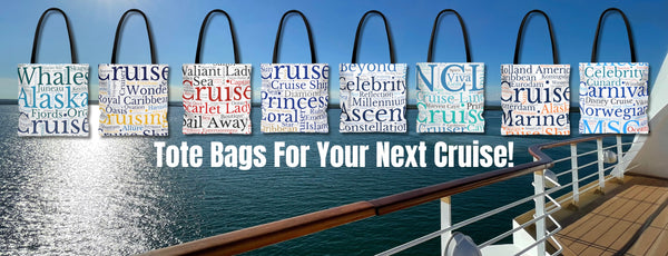 Tote bags for your next cruise