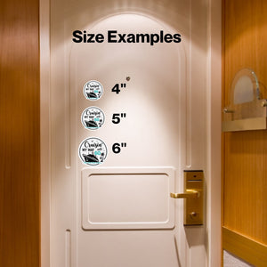 Cruisin' My Way Into 60 Birthday Cruise Door Magnet Cruise Door Magnets Cruise Into