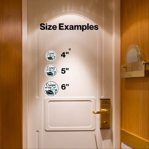 Cruisin' My Way Into 50 Birthday Cruise Door Magnet Cruise Door Magnets Cruise Into