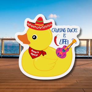 Cruising Ducks is Life Cruise Door Magnet Cruise Door Magnets   