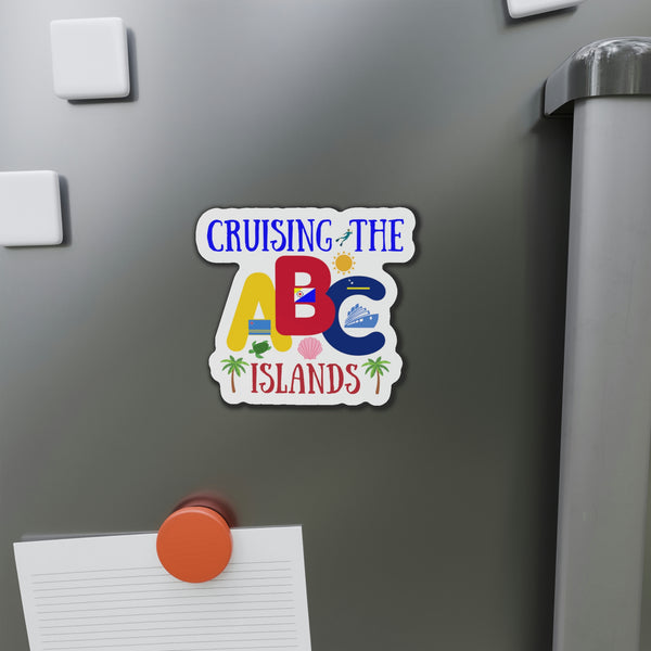 Cruising The ABC Islands Cruise Door Magnet Cruise Door Magnets Cruise Into