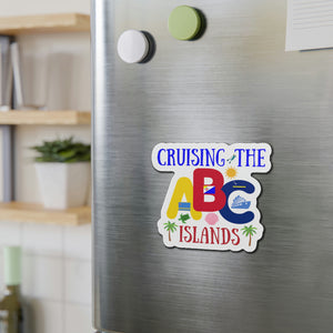 Cruising The ABC Islands Cruise Door Magnet Cruise Door Magnets Cruise Into