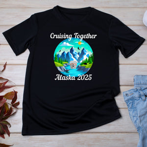 Alaska Cruising Together 2025 T-shirt SHIRT Cruise Into