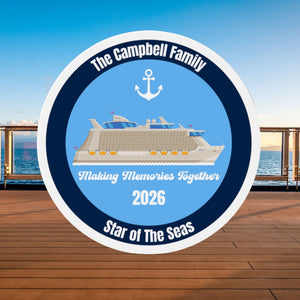 Personalized Family Cruise Door Magnet Cruise Door Magnets Cruise Into