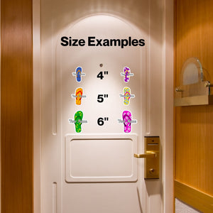 Personalized Flip Flop Cruise Door Magnets Cruise Door Magnets Cruise Into