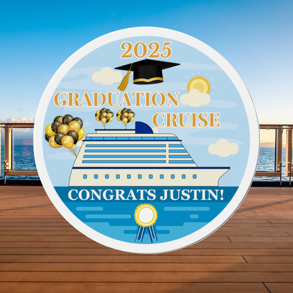 Personalized Graduation Cruise Door Magnet Cruise Door Magnets