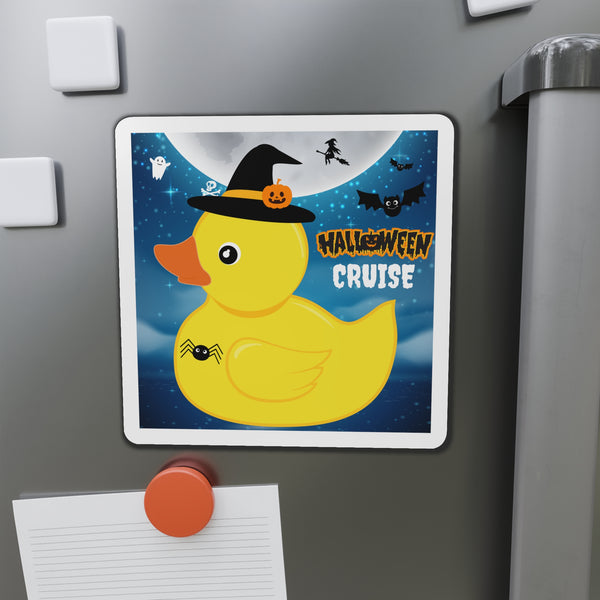 Halloween Cruising Duck Cruise Door Magnet Cruise Door Magnets 6 × 6"  