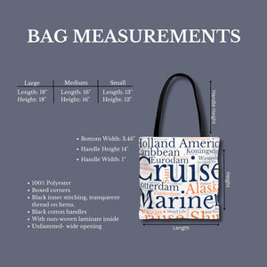 Holland America Cruise Tote Bag Bags Cruise Into