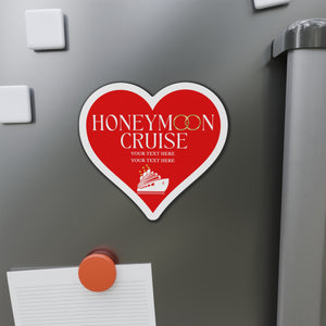 Personalized Honeymoon Cruise Door Magnet Cruise Door Magnets Cruise Into