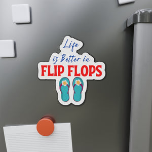 Life is Better in Flip Flops Cruise Door Magnet Cruise Door Magnets Cruise Into