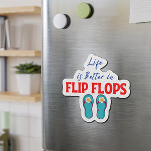 Life is Better in Flip Flops Cruise Door Magnet Cruise Door Magnets Cruise Into