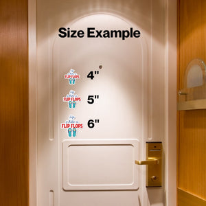 Life is Better in Flip Flops Cruise Door Magnet Cruise Door Magnets Cruise Into