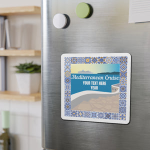 Personalized Mediterranean Cruise Door Magnet Cruise Door Magnets Cruise Into