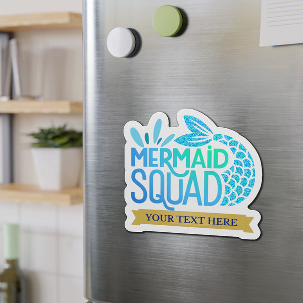 Personalized Mermaid Squad Cruise Door Magnet Cruise Door Magnets Cruise Into