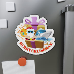 Merry Cruisemas Present Christmas Cruise Door Magnet Cruise Door Magnets Cruise Into