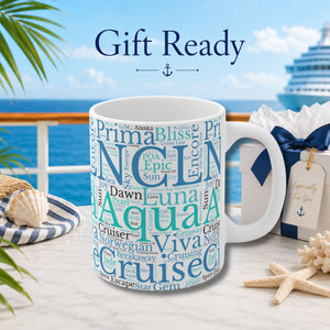 NCL Cruise-themed mug 