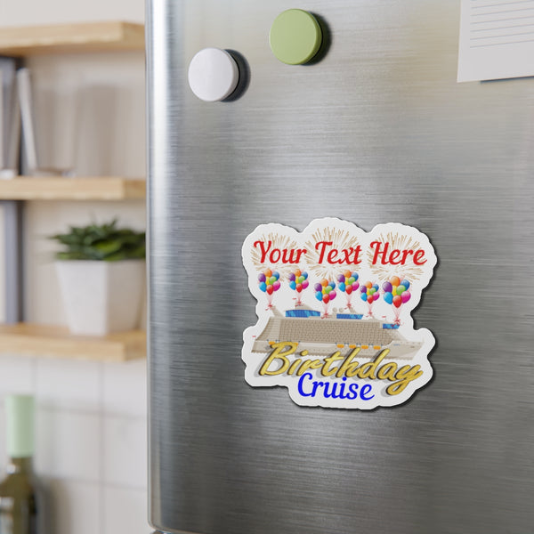 Personalized Birthday Cruise Magnet Cruise Door Magnets Cruise Into