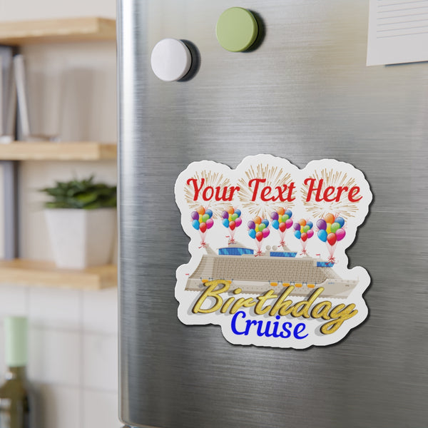 Personalized Birthday Cruise Magnet Cruise Door Magnets Cruise Into