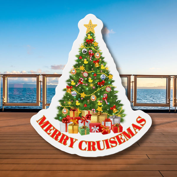 Christmas Tree Cruise Door Magnet Cruise Door Magnets   