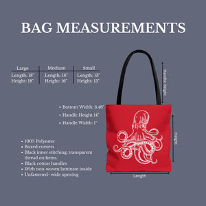 Octopus Virgin Cruise Tote Bag – Nautical Beach Bag for Cruise Lovers