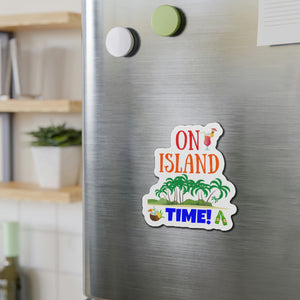 On Island Time Cruise Door Magnet Cruise Door Magnets Cruise Into