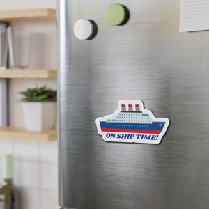On Ship Time Cruise Door Magnet Cruise Door Magnets Cruise Into