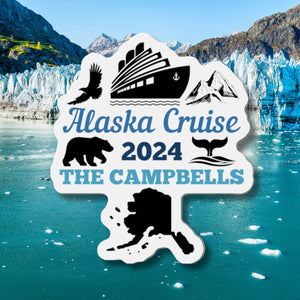 Personalized Alaska Cruise Door Magnet Cruise Door Magnets   