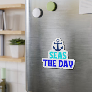 Seas The Day Cruise Door Magnet Cruise Door Magnets Cruise Into