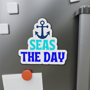 Seas The Day Cruise Door Magnet Cruise Door Magnets Cruise Into