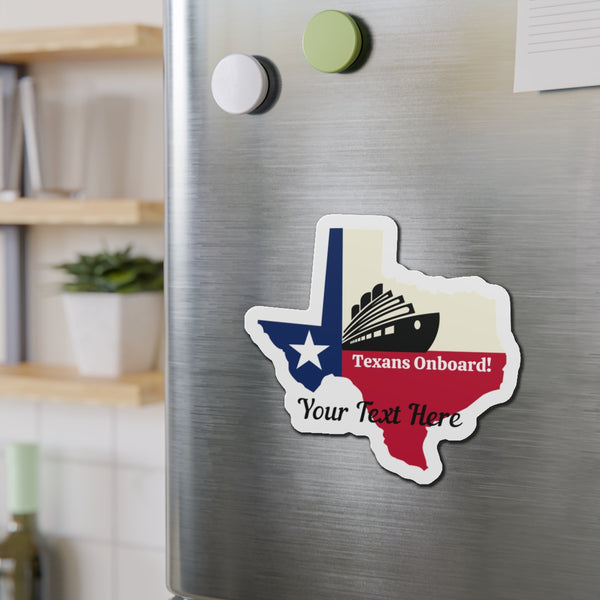 Personalized Texas Cruise Door Magnet Cruise Door Magnets Cruise Into