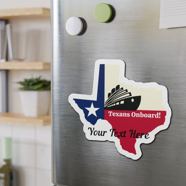 Personalized Texas Cruise Door Magnet Cruise Door Magnets Cruise Into