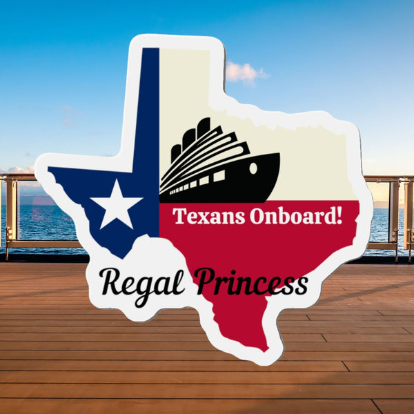 Personalized Texas Cruise Door Magnet Cruise Door Magnets