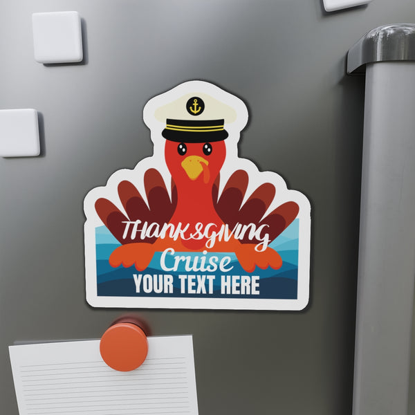 Personalized Thanksgiving Cruise Door Magnet Cruise Door Magnets 6 × 6"  