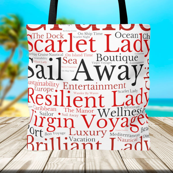 Virgin Voyages Cruise Tote Bag Bags Cruise Into